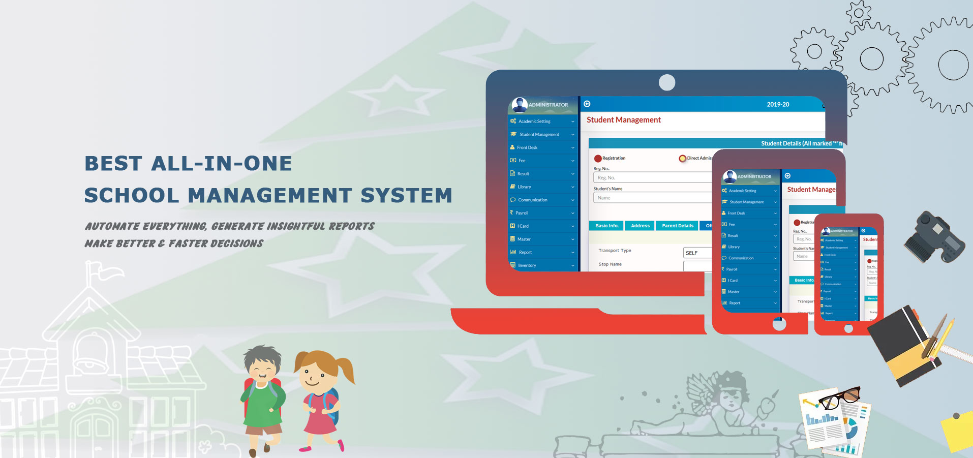 Online School Management Software System in Delhi